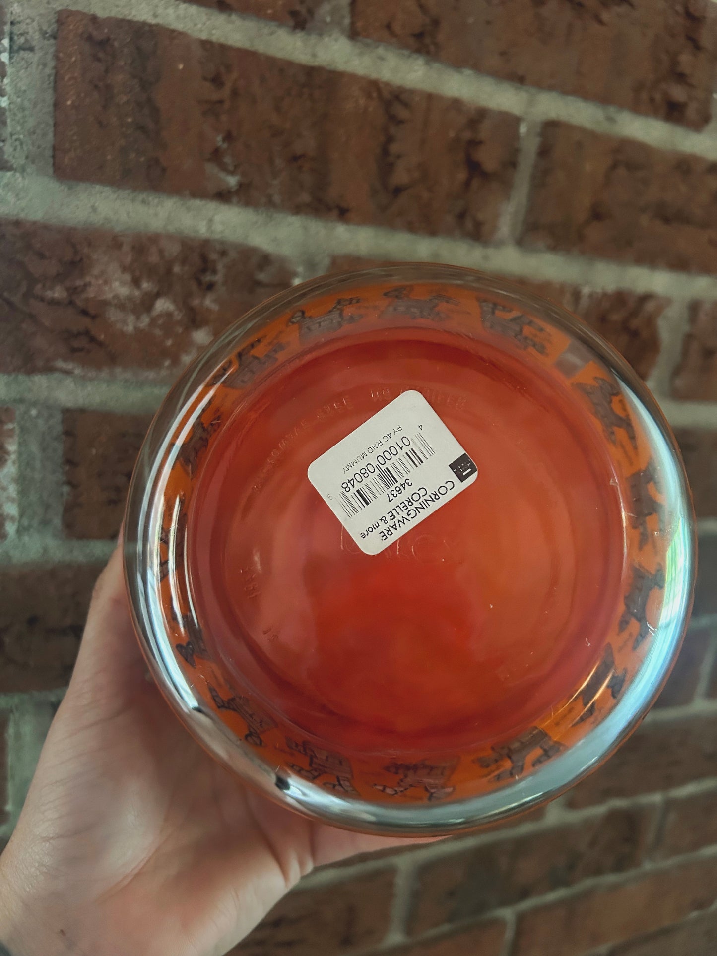 Mummy Pyrex limited edition glass bowl