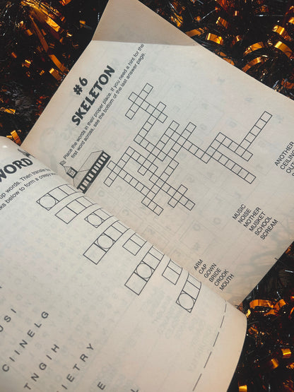 1997 Shivers puzzle and activity book (never used)