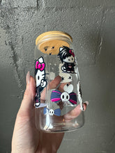 EMO Hello Kitty  Frosted Glass Tumbler