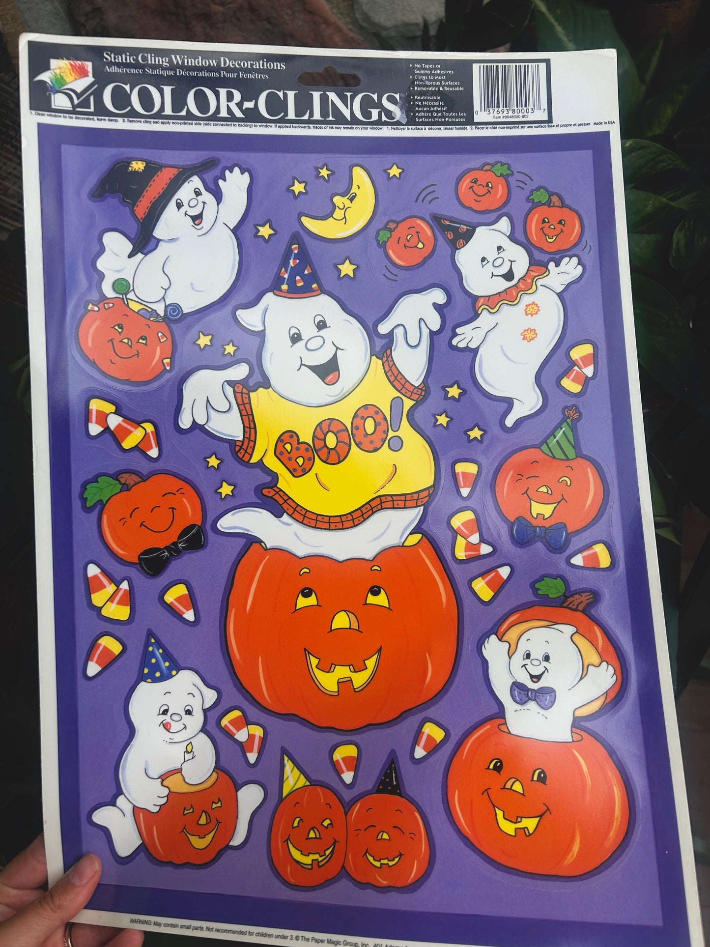 Vintage 90’s window clings(3)
