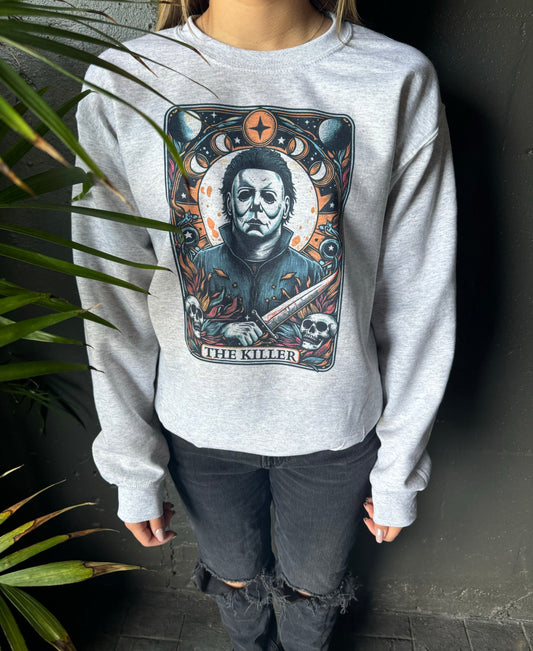 The Killer MMyers tarot Pullover or tee