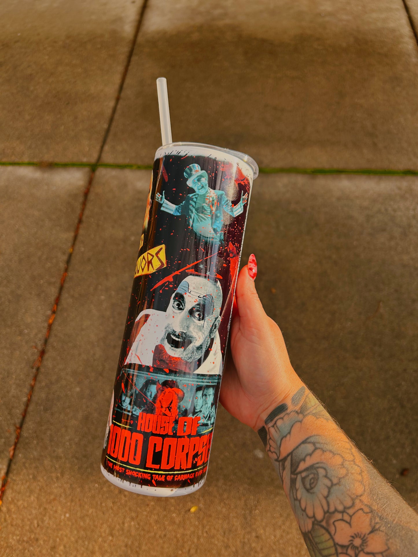 House of 1000 Corpses Tumbler 30oz