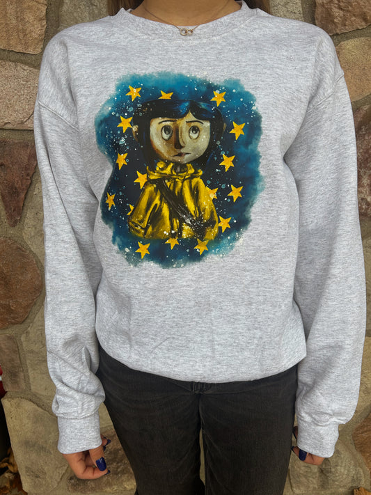 Coraline in the stars pullover or tee