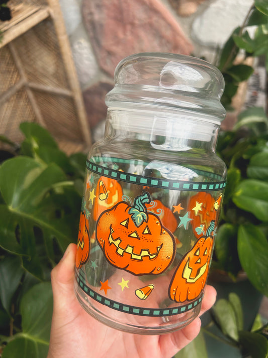 Jack O Lantern vintage jar