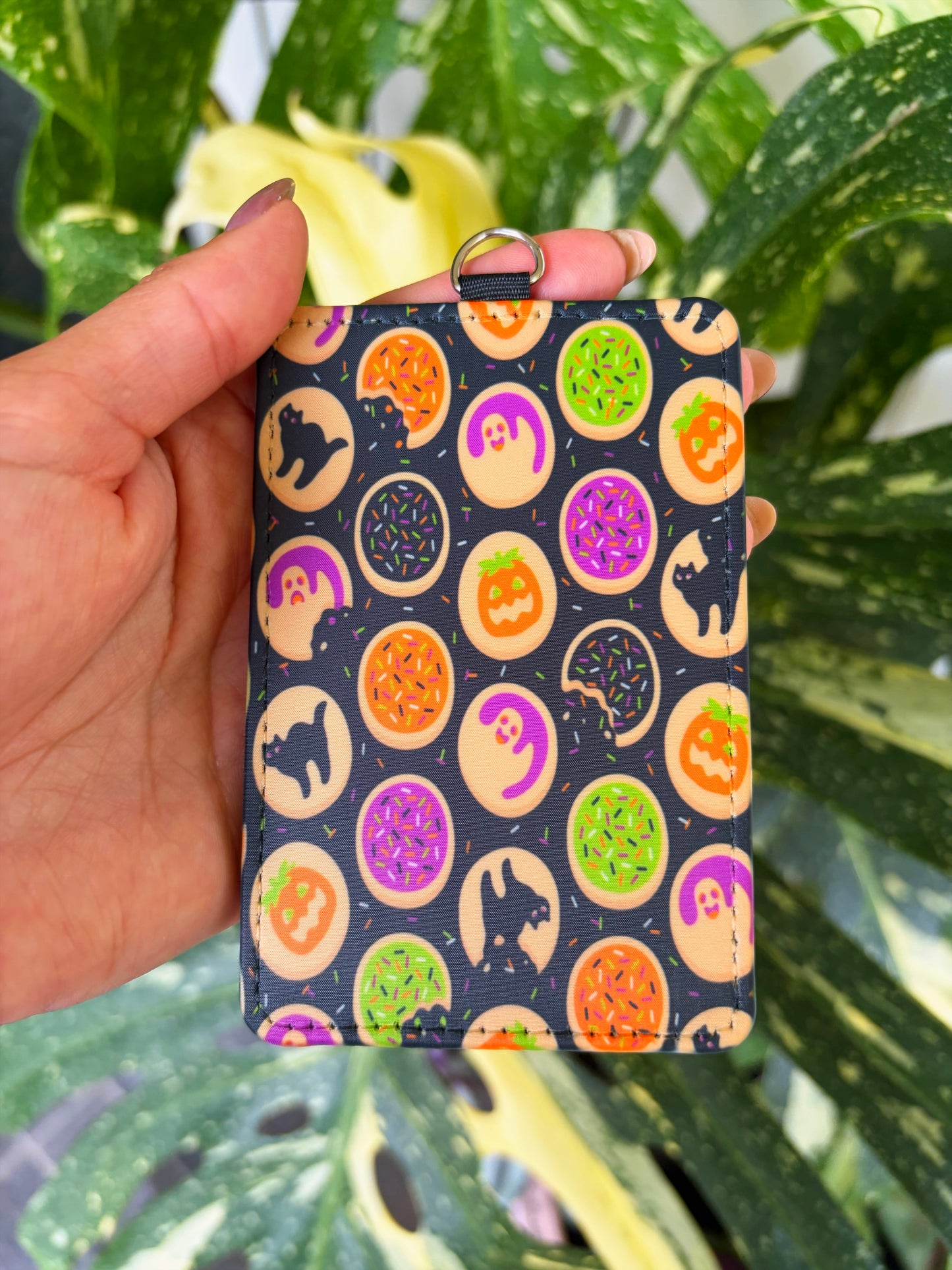 Spooky ID badge holders