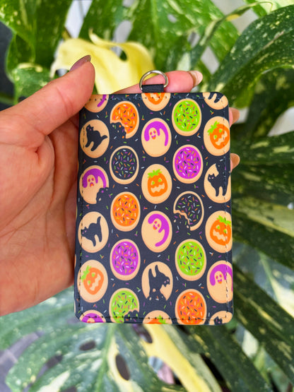 Spooky ID badge holders
