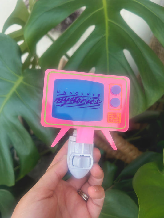 Unsolved Mysteries night light
