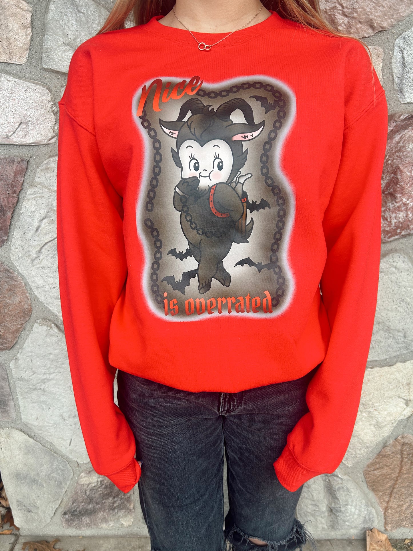 Being NICE is overrated pullover or tee