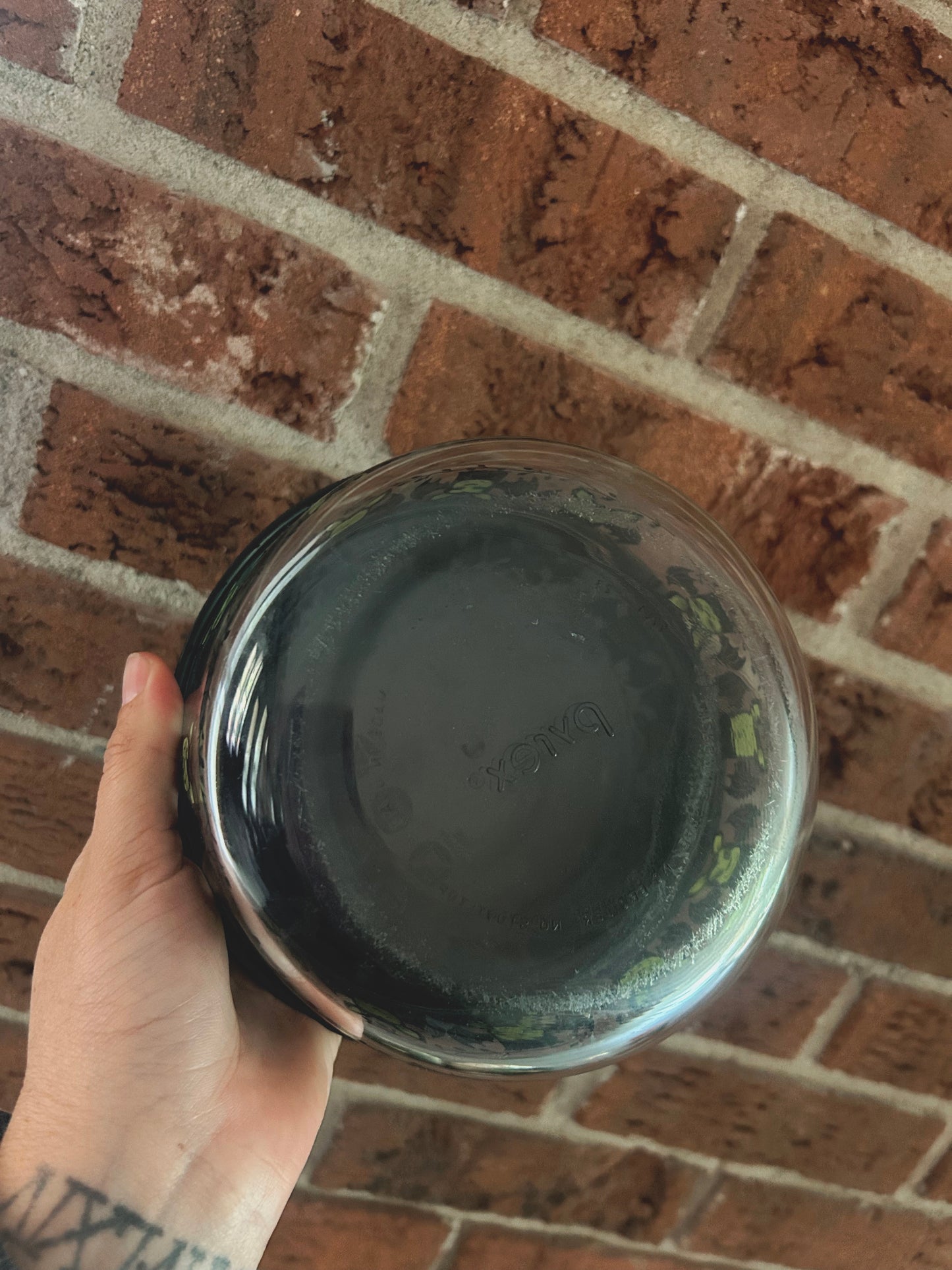 Bat Pyrex limited edition glass bowl