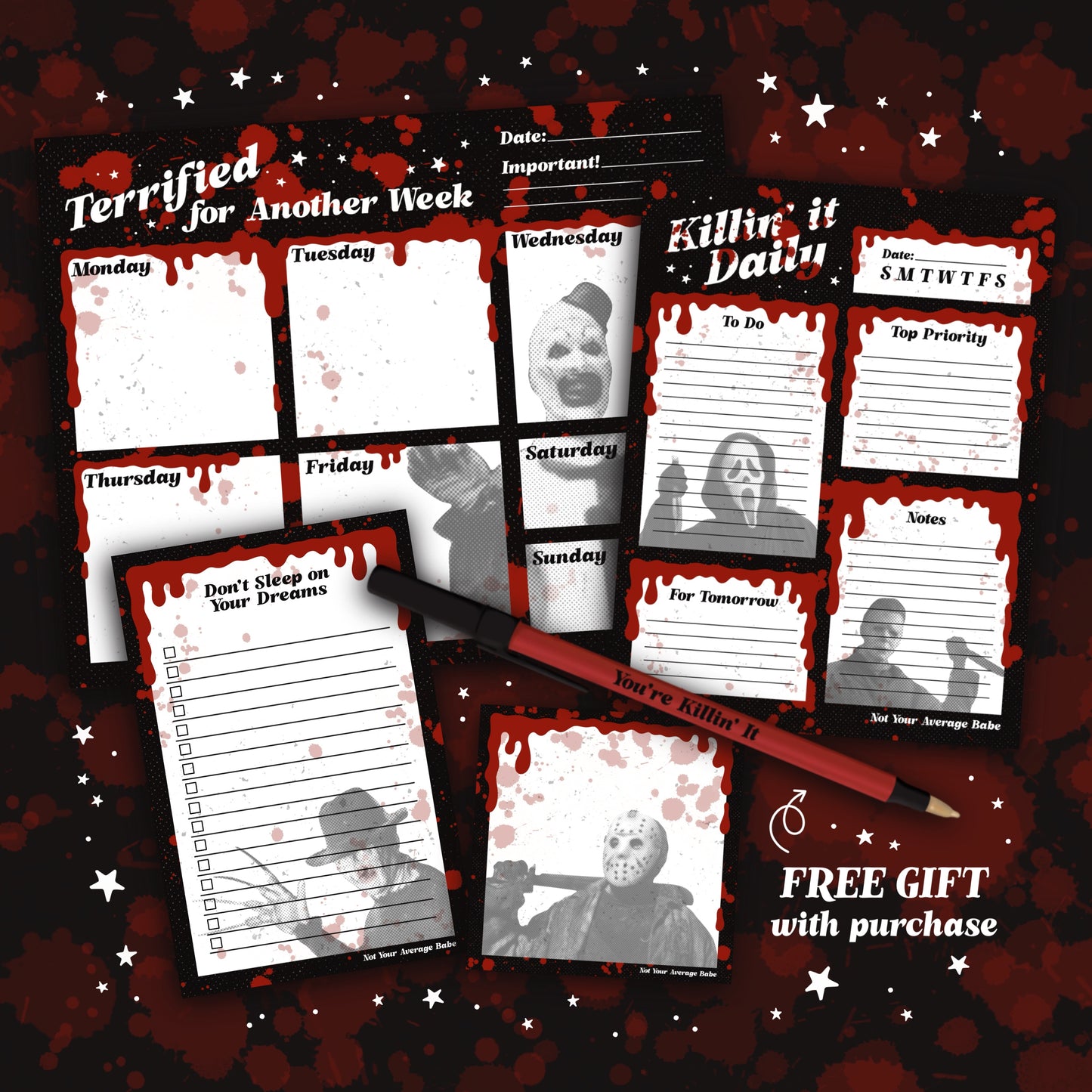 Spooky Stationary (bundle or individual)