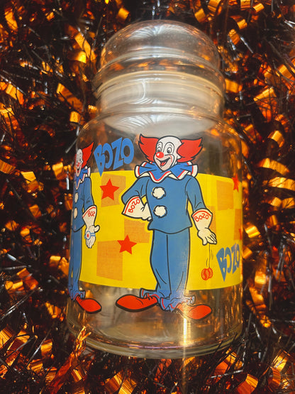 BOZO the clown vintage rare jar
