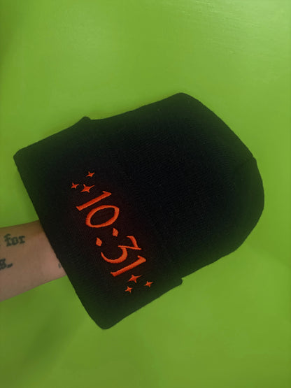 10.31 - embroidered beanie