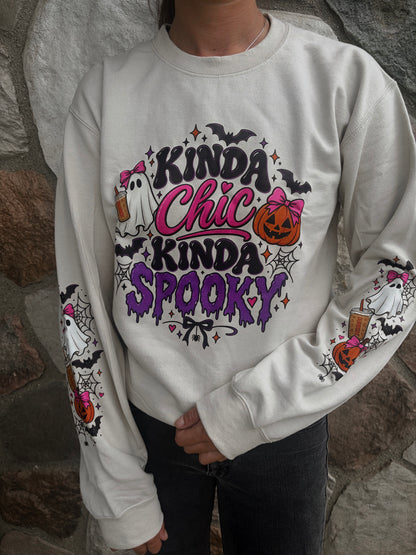 Kinda Chic Kinda Spooky - tee or pullover collab TPE