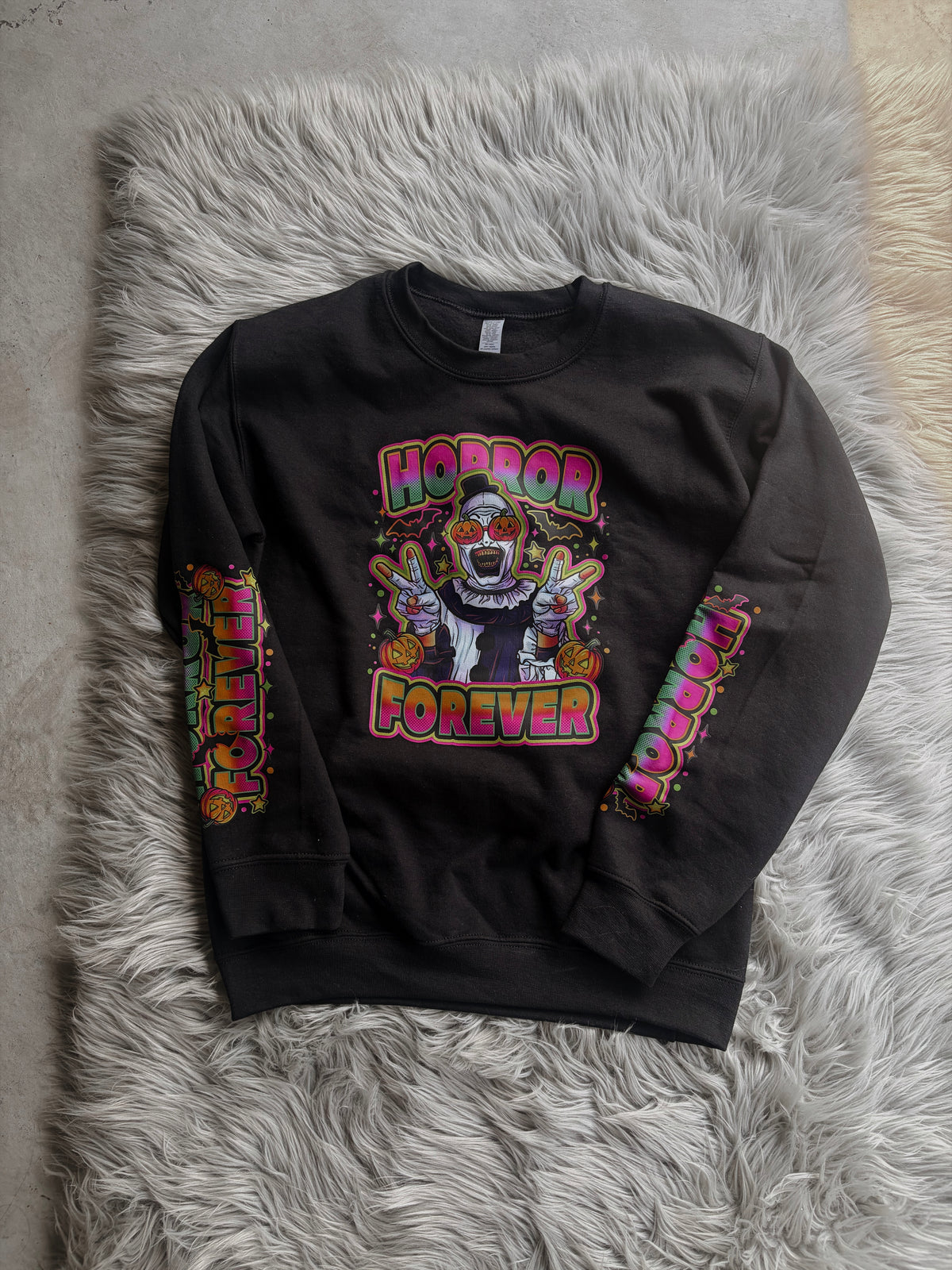 Horror Forever- long sleeve tee or pullover