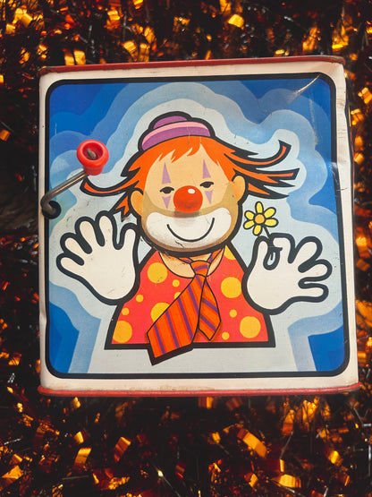 Mattel 1970’s Jack In The Box clown