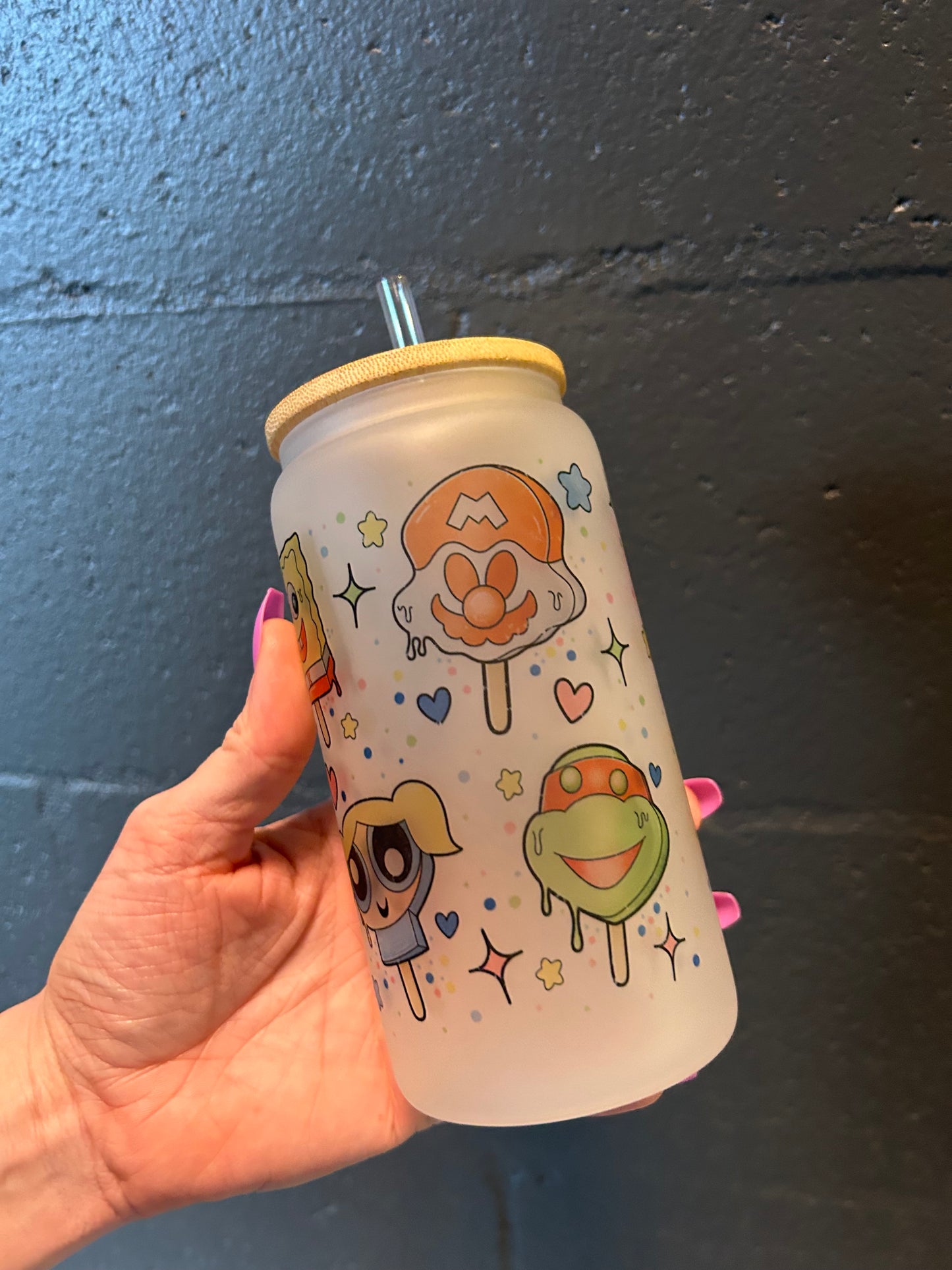 Nostalgic Ice Cream glass 16 OZ