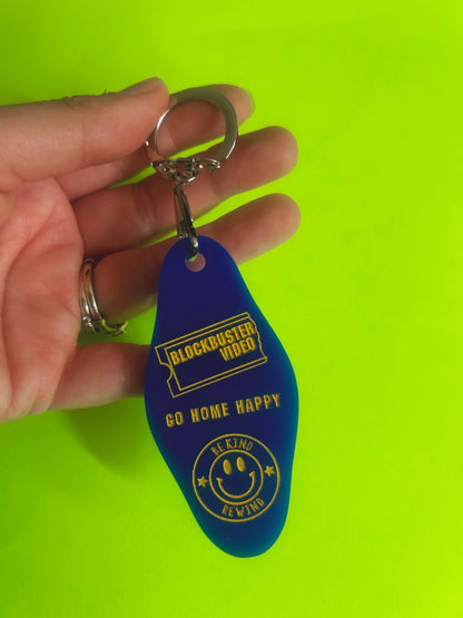 Blockbuster keychain