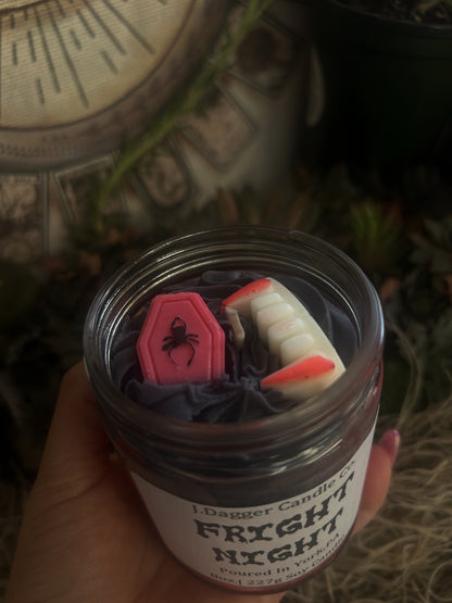 Fright Night  Halloween Soy Dessert Candle 8OZ