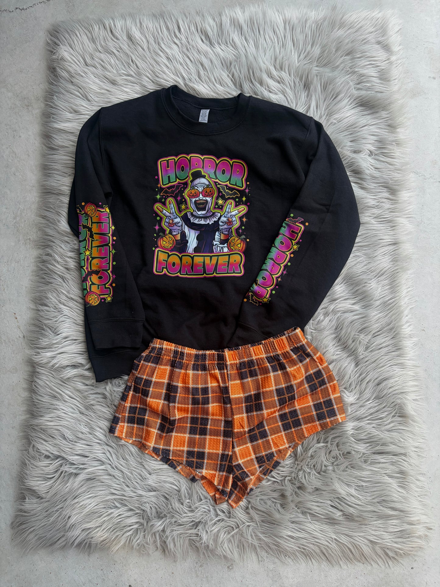 Horror Forever- long sleeve tee or pullover