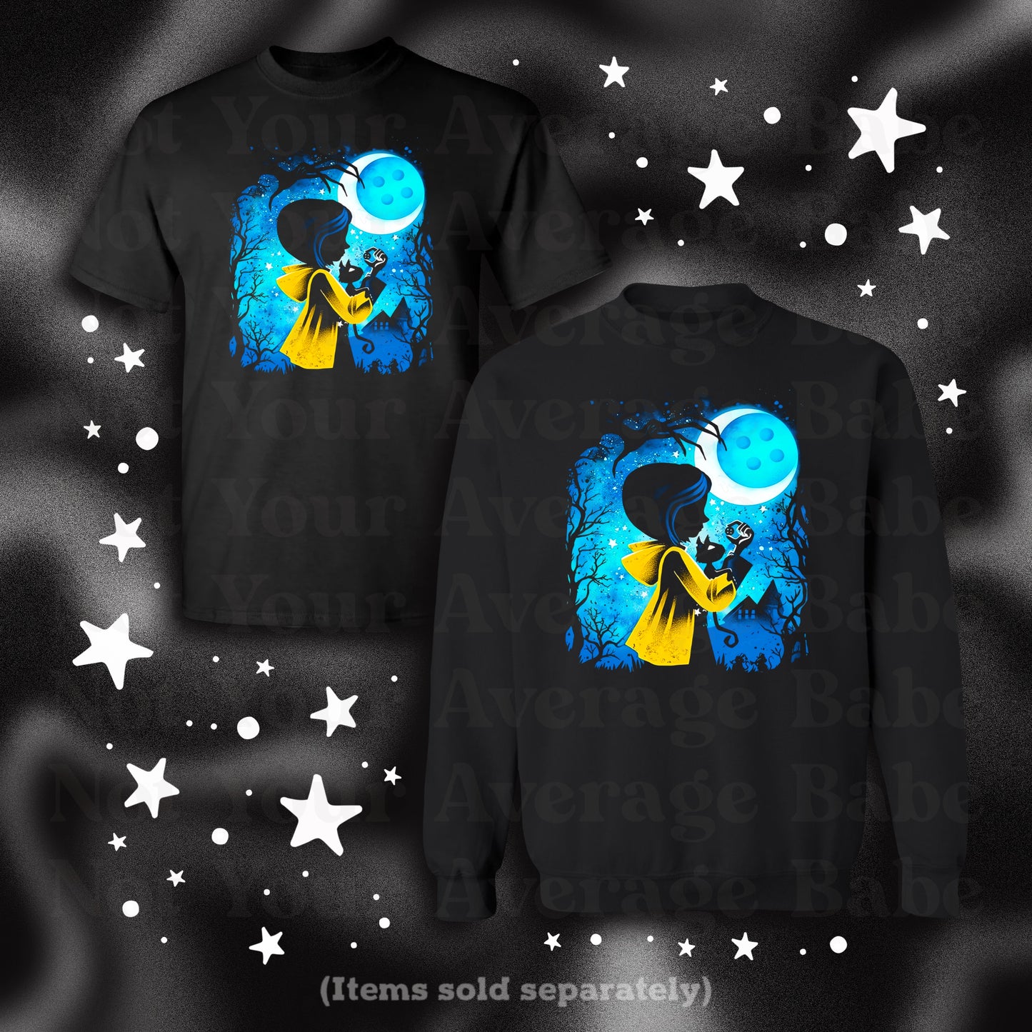 Coraline silhouette pullover or tee