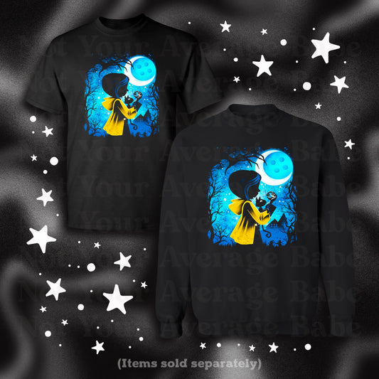 Coraline silhouette pullover or tee