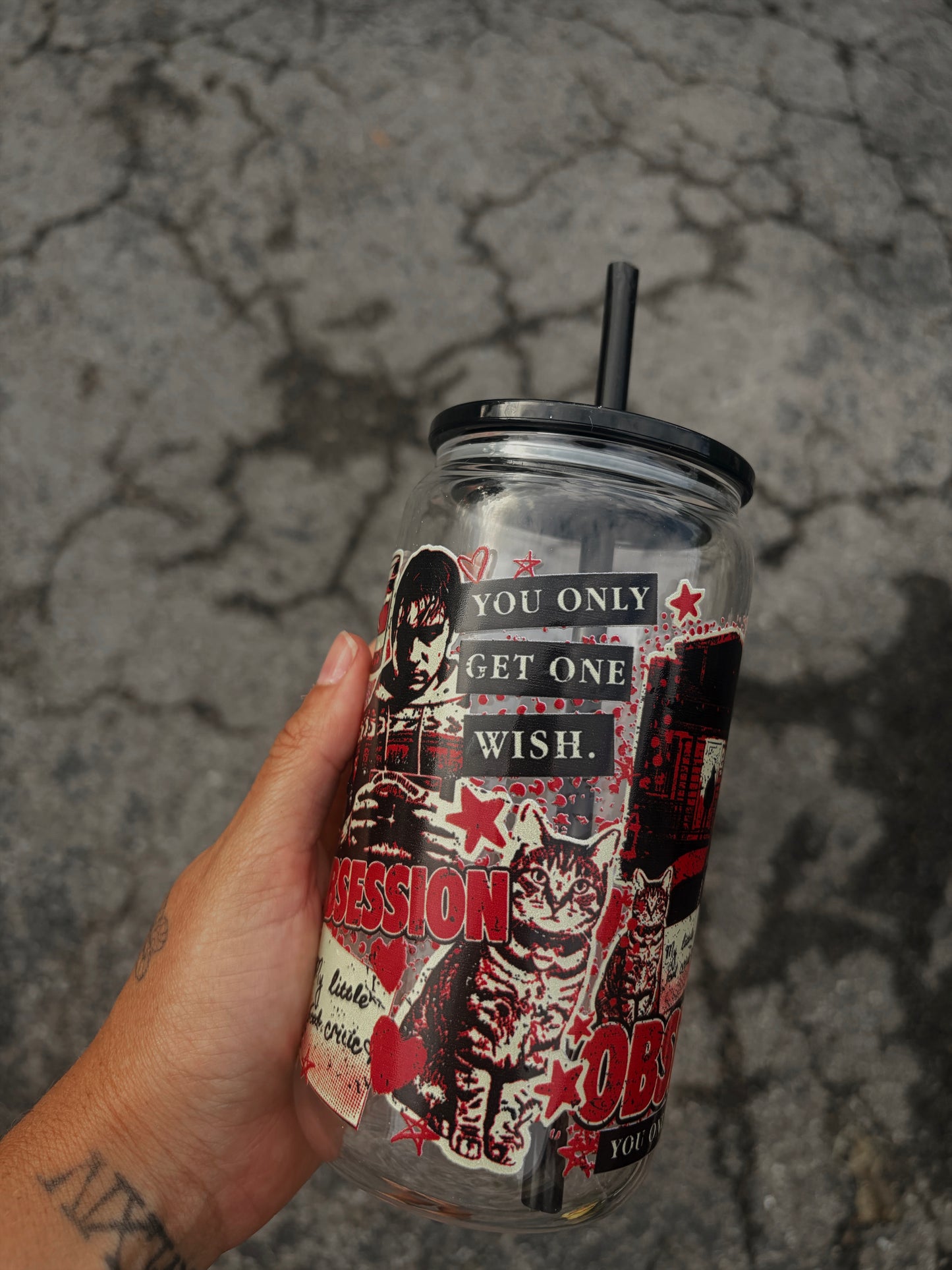 Obsession Glass Tumbler