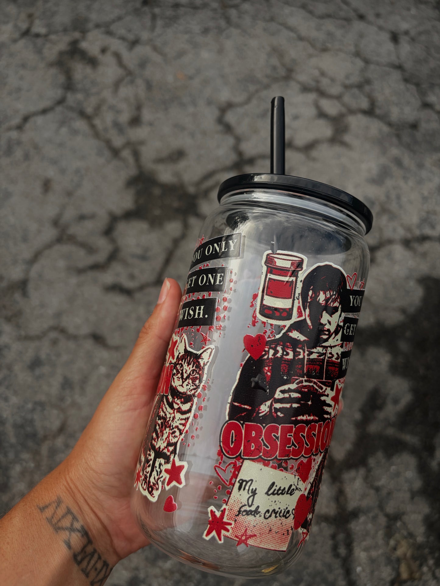 Obsession Glass Tumbler