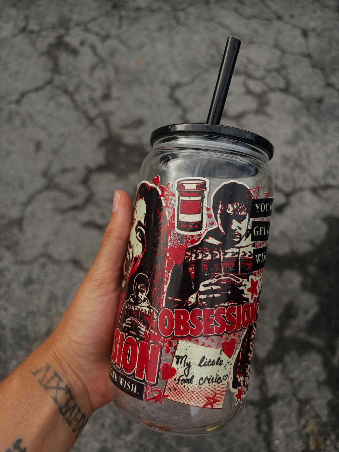 Obsession Glass Tumbler