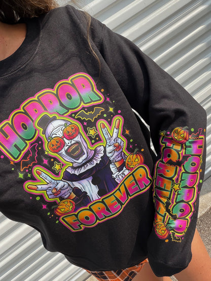 Horror Forever- long sleeve tee or pullover