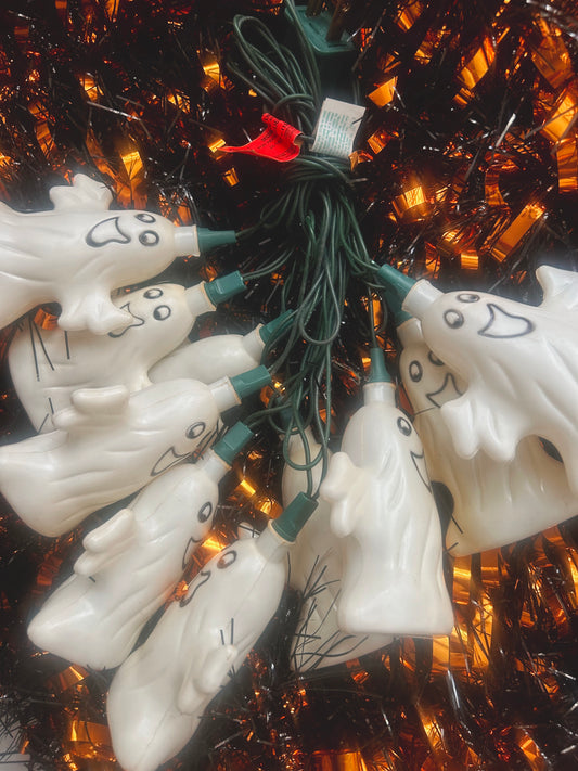 Ghost blow mold string lights