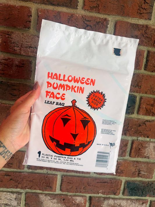 Pumpkin leaf bag - XL size 1991