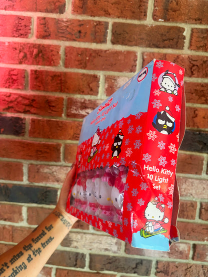 Vintage Hello Kitty Christmas lights 2001