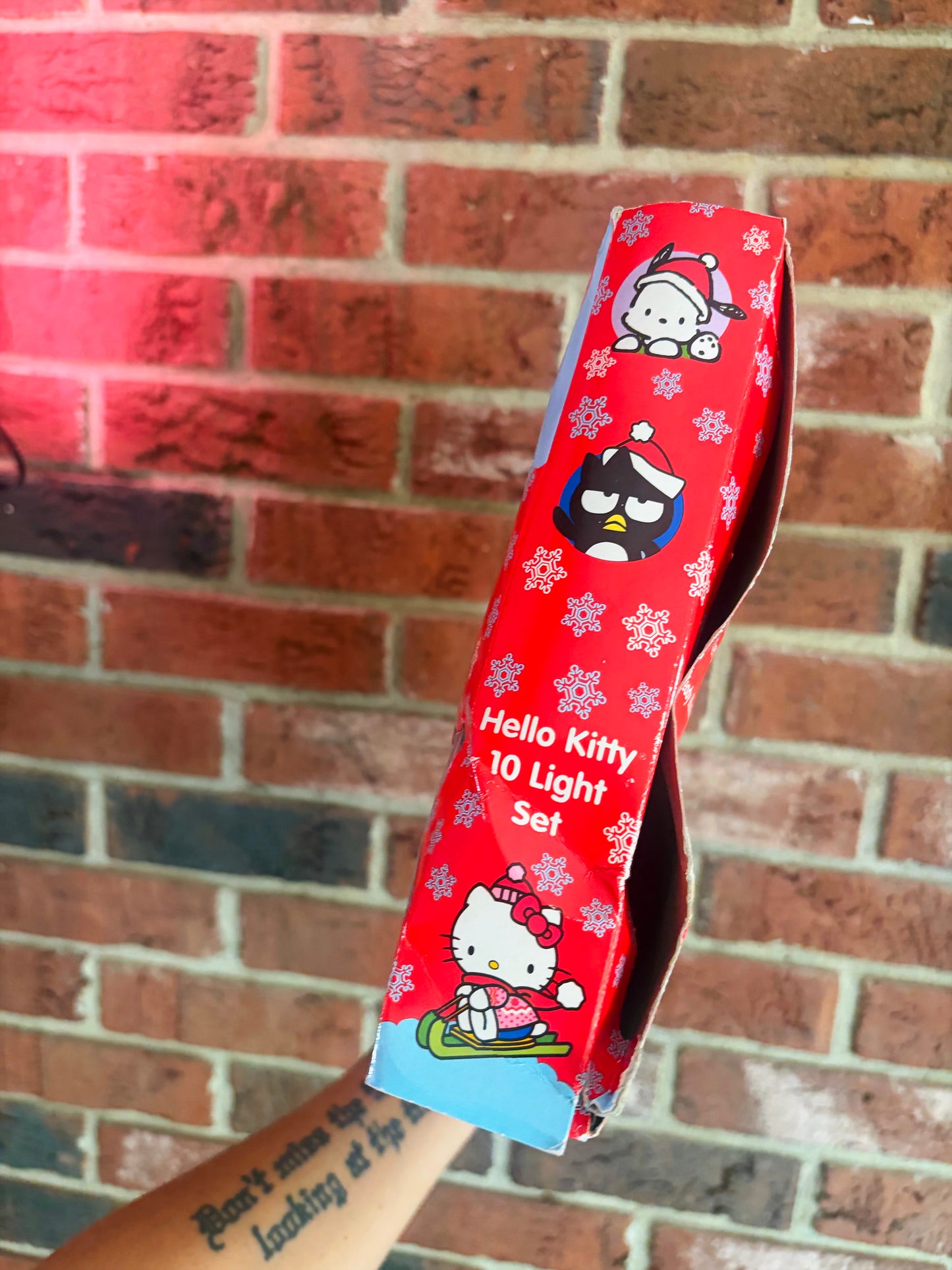 Vintage Hello Kitty Christmas lights 2001