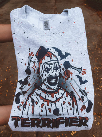 Inspired by Art the Clown / Terrifier pullover