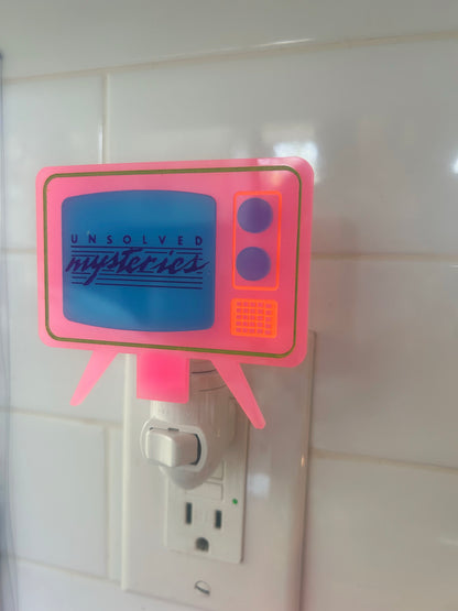Unsolved Mysteries night light