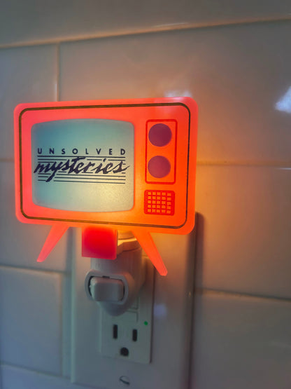 Unsolved Mysteries night light