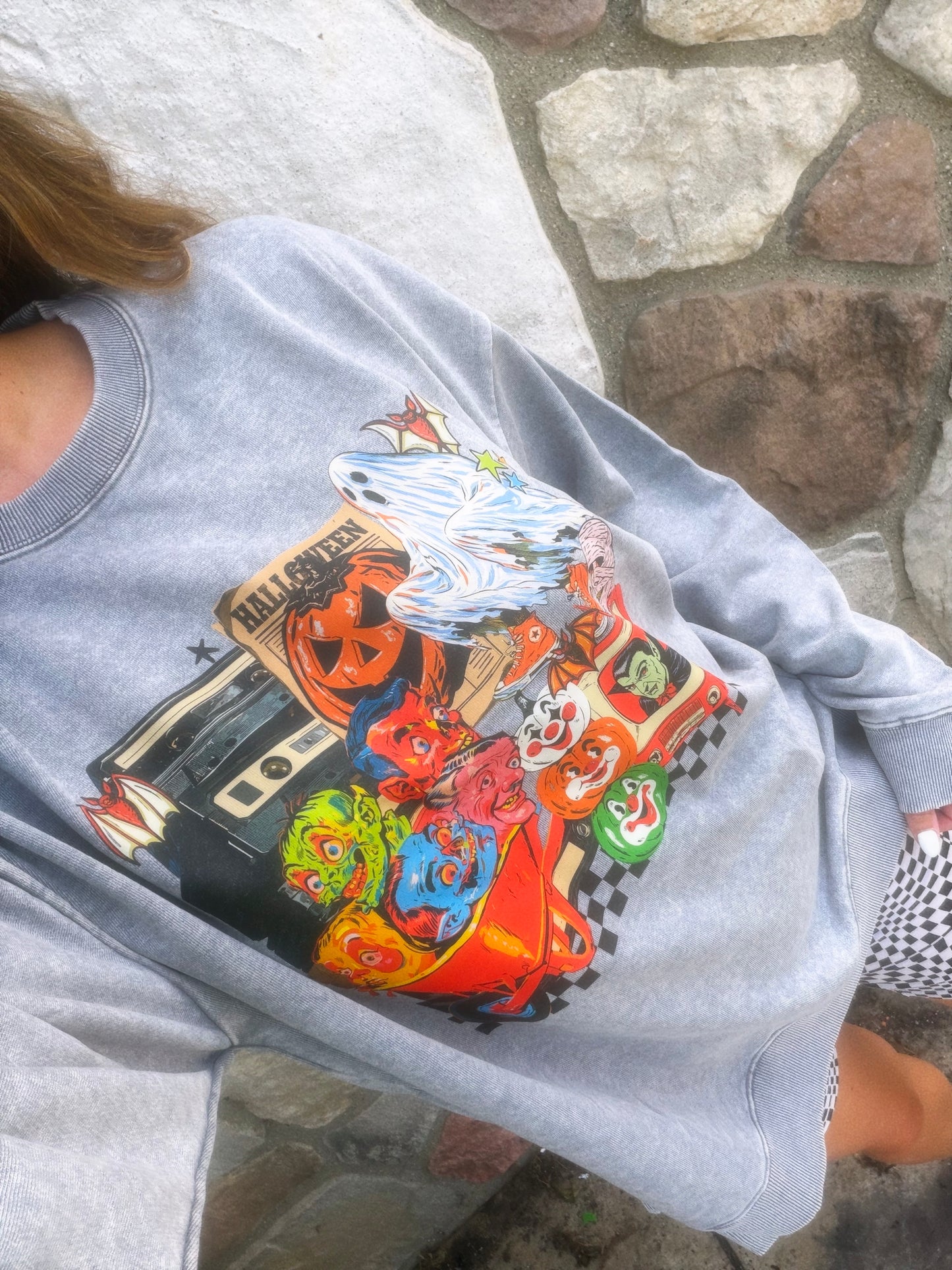 Vintage collage - mineral Pullover or tee
