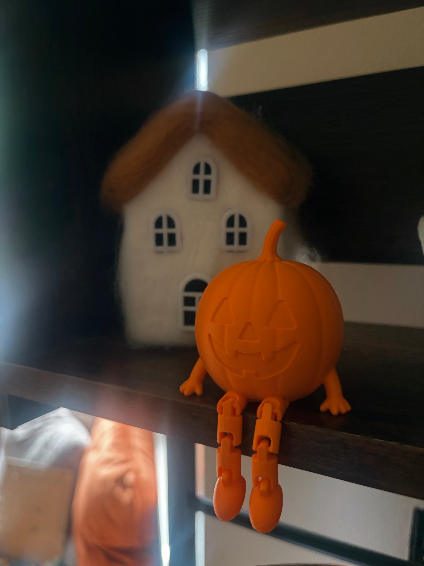 3D sitting pumpkin- fidget- kash3D