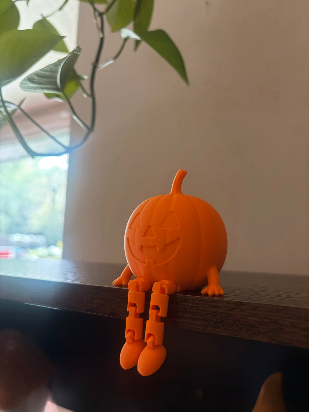 3D sitting pumpkin- fidget- kash3D