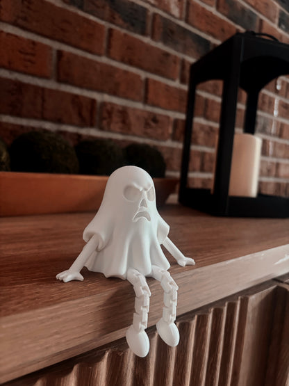3D sitting ghostie - fidget- kash3D