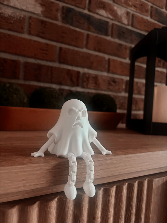 3D sitting ghostie - fidget- kash3D