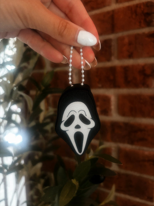 Ghostface clicker- fidget keychain toy! Sensory