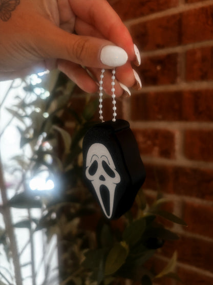 Ghostface clicker- fidget keychain toy! Sensory