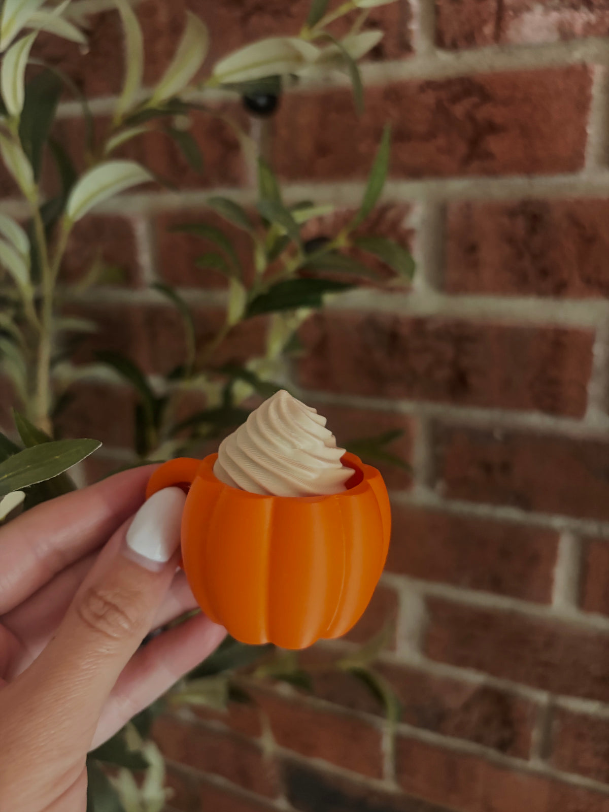 Pumpkin Spice clicker- fidget keychain toy! Sensory