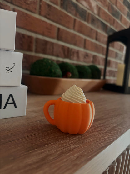 Pumpkin Spice clicker- fidget keychain toy! Sensory