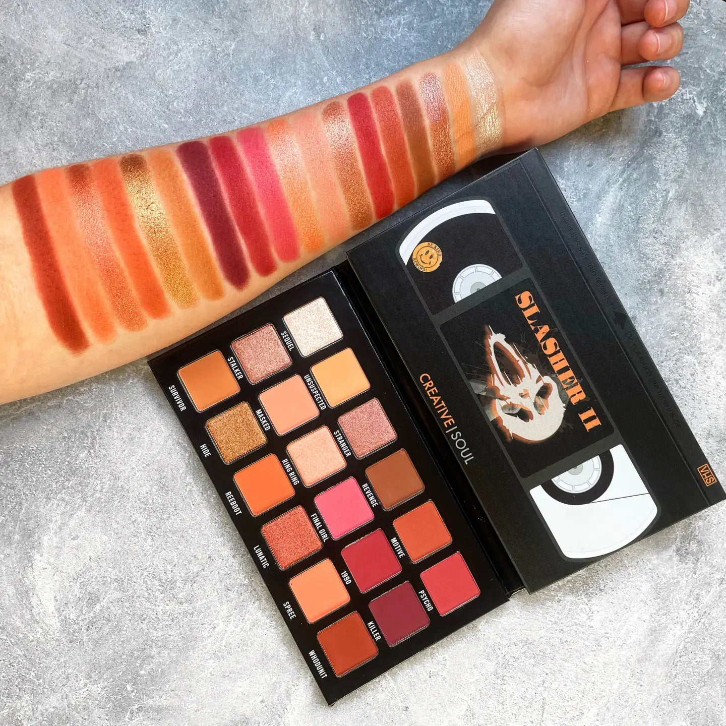 Slasher II eyeshadow palette