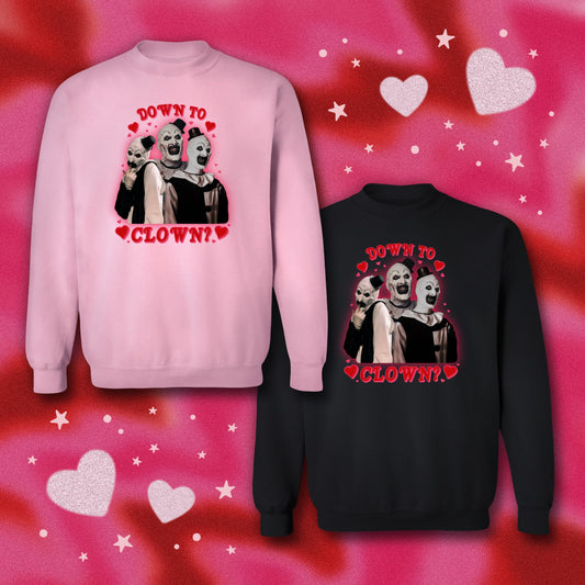 Down to clown? ART pullover/ tee
