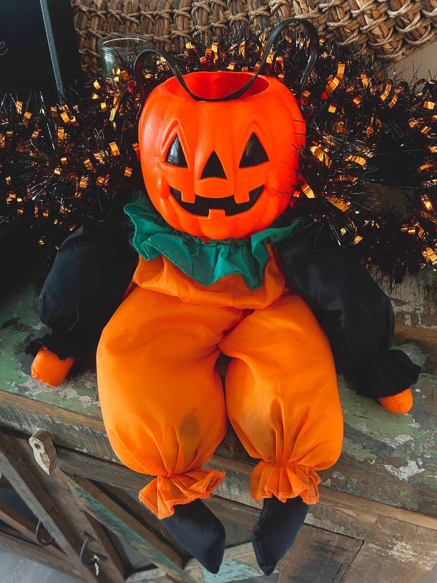 VIntage Halloween JOL Pumpkin