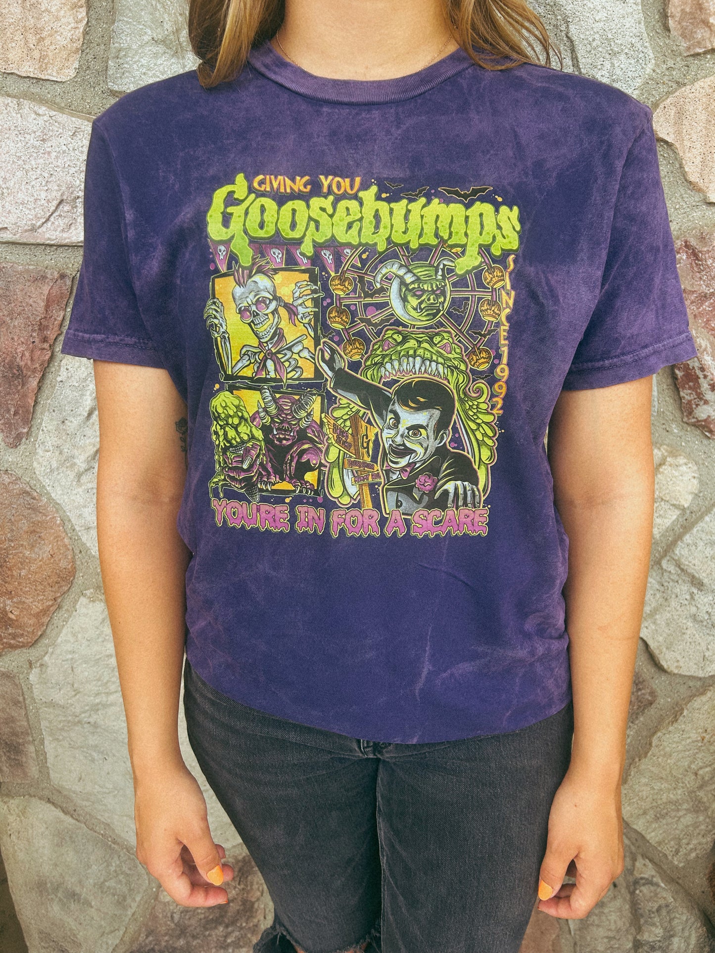 Giving you goosebumps tee
