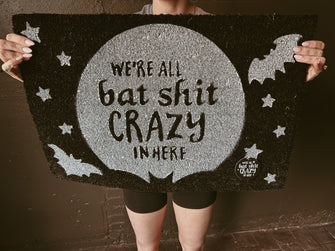 Bat Shit Crazy Doormat